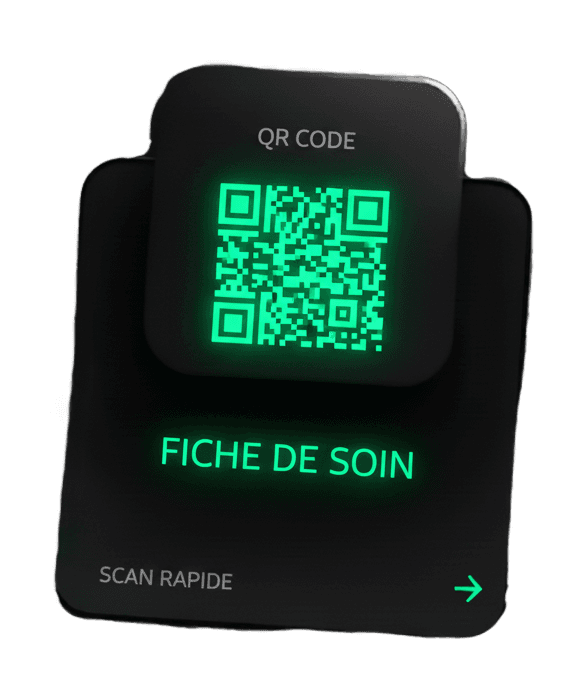 Fiches de soin QR Code